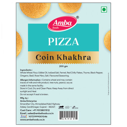 Picture of Pizza Coin Khakhra