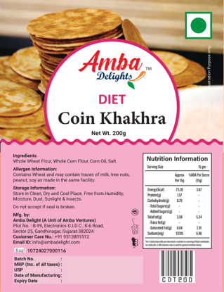 Picture of Diet Coin Khakhra