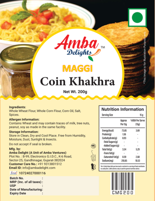 Picture of Maggi Coin Khakhra